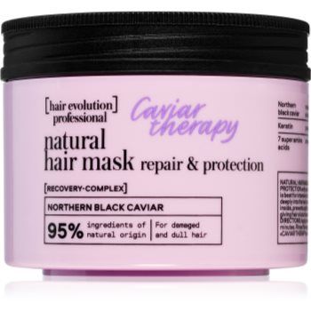 Natura Siberica Hair Evolution Caviar Therapy mască profund fortifiantă pentru păr pentru păr uscat și deteriorat