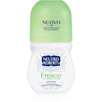 Neutro Roberts Tè Verde e Lime Deodorant roll-on cu o eficienta de 48 h ieftin