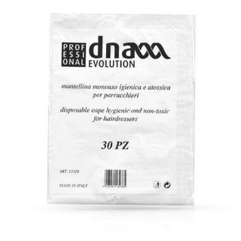 Set Pelerine Frizerie/Coafor DNA - Unica Folosinta - 30 buc, Albe ieftin