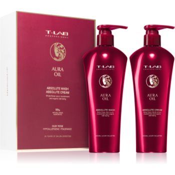 T-LAB Professional Aura Oil Body set cadou(de par si de corp) ieftin