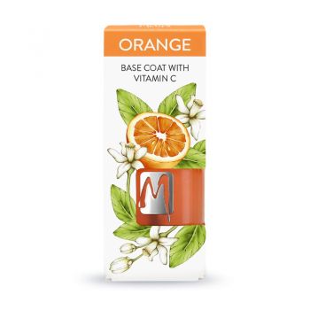 Lac de unghii Moyra Base Coat cu portocale