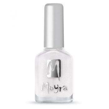 Lac de unghii Moyra Top Coat cu sclipici