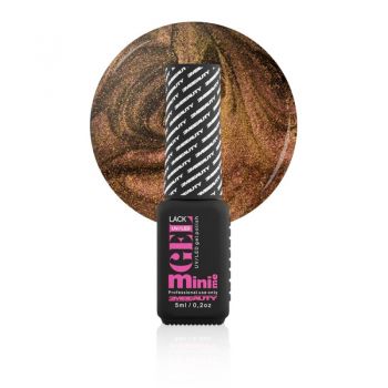 Oja semipermanenta GELlack 2M Magnetic Mini Me 5D Super Effect Bronze - 5ml