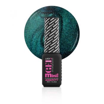 Oja semipermanenta GELlack 2M Magnetic Mini Me 9D Super Effect Blue Green - 5ml de firma originala