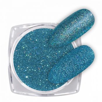 Glitter Laser Mix Blue - Nr. 01