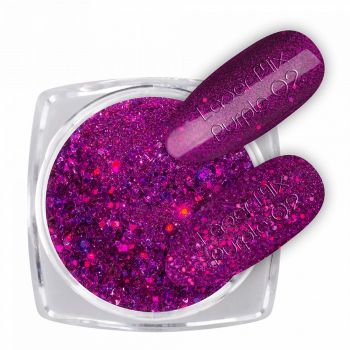 Glitter Laser Mix Purple - Nr. 02