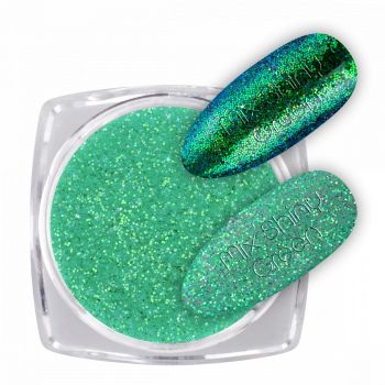 Glitter Mix Shiny Green