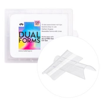 Tips Half Ballerina Dual Forms - 120 buc.