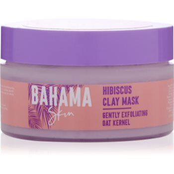 Bahama Skin Hibiscus Clay Mask masca facială pentru curatarea tenului cu hibiscus