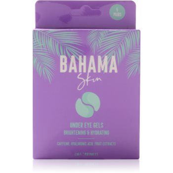 Bahama Skin Under Eyes Gels masca hidrogel pentru ochi pentru luminozitate si hidratare