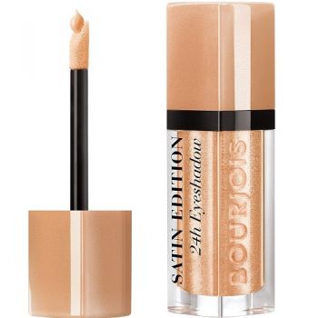 Fard de pleoape lichid, Bourjois, Satin Edition 24H, 01 Beige-Seller, 8 ml Fard de pleoape lichid, Bourjois, Satin Edition 24H, 01 Beige-Seller, 8 ml