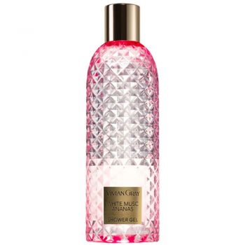 Gel de dus Gemstone White Musc & Ananas Vivian Gray, Unisex, 300 ml