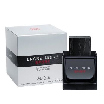 Lalique Encre Noire Sport, Apa de Toaleta, Barbati (Gramaj: 100 ml)