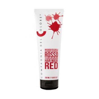 Masca Coloranta Nuantatoare Compagnia del Colore, nuanta Red, 250 ml ieftina