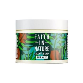 Masca Nutritiva cu Cocos si Unt de Shea pentru Par Uscat Faith in Nature, 300 ml de firma originala