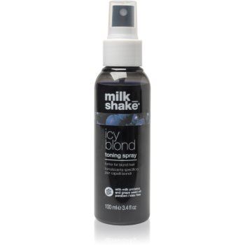 Milk Shake Icy Blond Toning Spray spray neutralizeaza tonurile de galben