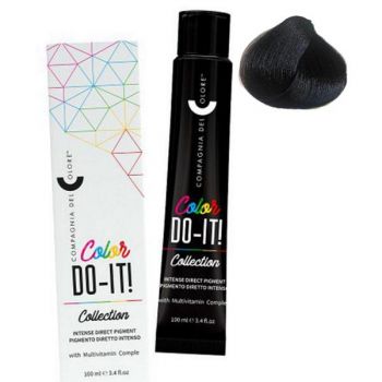 Pigment Color Do-It Compagnia del Colore, nuanta Black Moka 100 ml ieftin