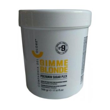 Pudra Decoloranta 9 Tonuri Sugar Plex Gimme Blonde Compagnia del Colore, 500 g ieftin
