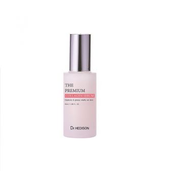 Ser de fata cu colagen pentru fermitate si elasticitate The Premium Collagen Serum Dr. Hedison, 50 ml