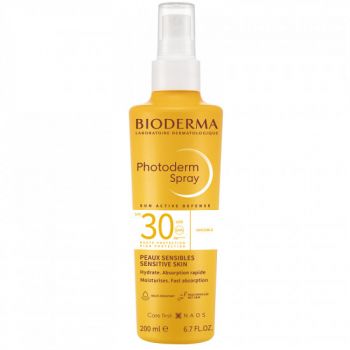 Spray protectie solara Bioderma Photoderm SPF 30 (Concentratie: Spray, Gramaj: 200 ml)