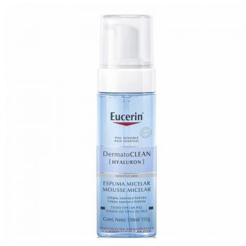 Spuma pentru curatarea tenului Eucerin Dermato Clean Hyaluron, 150 ml