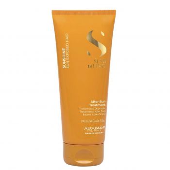 Tratament Hranitor pentru Parul Expus la Soare Alfaparf Semi di Lino Sunshine After Sun Treatment, 200 ml