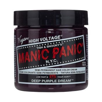 Vopsea Directa Semipermanenta - Manic Panic Classic, nuanta Deep Purple Dream, 118 ml de firma originala