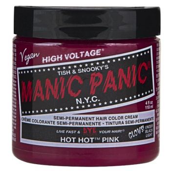 Vopsea Directa Semipermanenta - Manic Panic Classic, nuanta Hot Hot Pink, 118 ml de firma originala