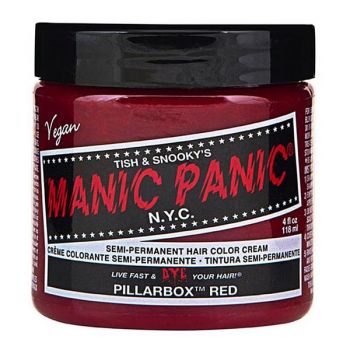 Vopsea Directa Semipermanenta - Manic Panic Classic, nuanta Pillarbox Red, 118 ml de firma originala