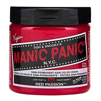 Vopsea Directa Semipermanenta - Manic Panic Classic, nuanta Red Passion, 118 ml ieftina