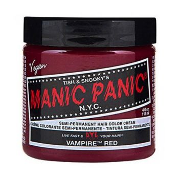Vopsea Directa Semipermanenta - Manic Panic Classic, nuanta Vampire Red, 118 ml de firma originala