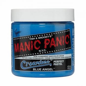 Vopsea Directa Semipermanenta - Manic Panic Cream Tones, nuanta Blue Angel, 118 ml de firma originala