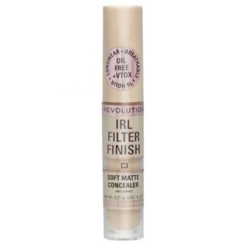 Corector - Makeup Revolution IRL Filter Finish Concealer, nuanta C3, 6 g