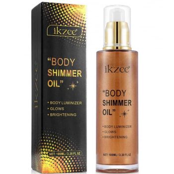 Ulei Stralucitor Premium pentru corp ikzee Body Shimmer Oil, 100 ml