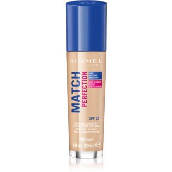 Rimmel Match Perfection fond de ten lichid  SPF 20