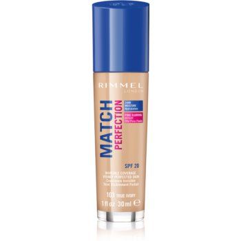 Rimmel Match Perfection fond de ten lichid  SPF 20