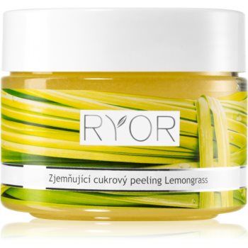 RYOR Lemongrass exfoliant din zhar pentru netezire pentru corp