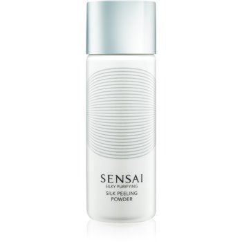 Sensai Silky Purifying Silk Peeling Powder exfoliant facial pentru toate tipurile de ten