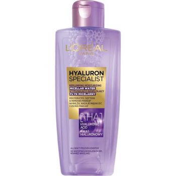 Apa Micelara Hidratanta Redensificatoare - L'Oreal Paris Hyaluron Specialist Replumping Moisturizing Micellar Water, 200 ml
