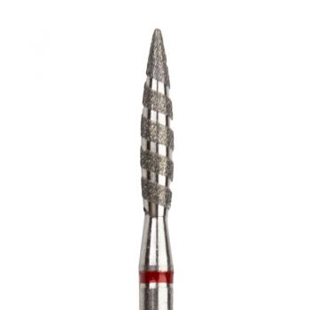 Capat freza diamant - flacara fina #125