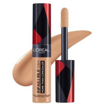 Corector - L'Oreal Paris Infailible 24H More Than Concealer, nuanta 328.5 Creme Brulee, 11 ml