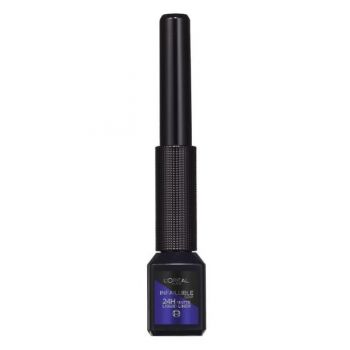 Tus de Ochi Lichid - L'Oreal Paris Matte Signature Liquid Eyeliner, nuanta 02 Blue, 1 buc Tus de Ochi Lichid - L'Oreal Paris Matte Signature Liquid Eyeliner, nuanta 02 Blue, 1 buc