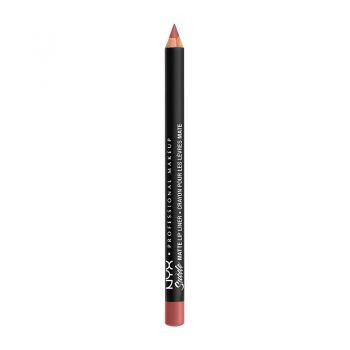 Creion de Buze NYX Professional Makeup Suede Matte Lip Liner Brun