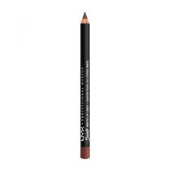 Creion de Buze NYX Professional Makeup Suede Matte Lip Liner Leon