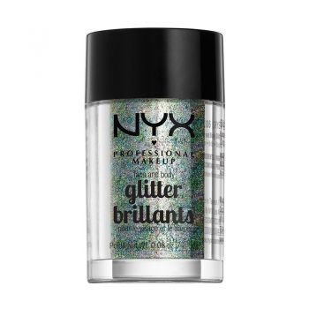 Glitter pulbere NYX Professional Makeup Face and Body Glitter Cry