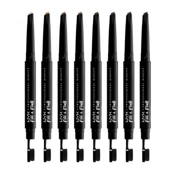 Creion 2 in 1 NYX Professional Makeup Fill & Fluff Eyebrow Pomade
