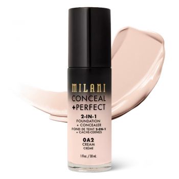 Fond de Ten Milani Conceal + Perfect 2 in 1 Foundation + Conceale