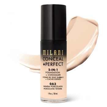 Fond de Ten Milani Conceal + Perfect 2 in 1 Foundation + Conceale