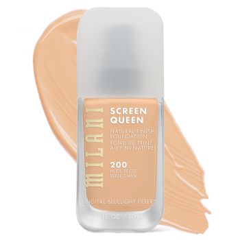 Fond de ten Milani Screen Queen Foundation 200 Nude Beige