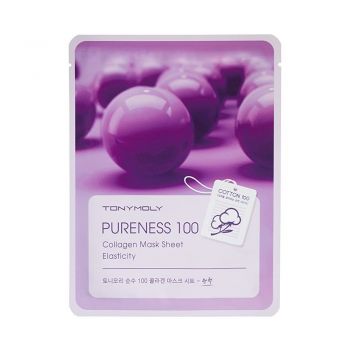 Masca de fata Tony Moly Pureness 100 Collagen Mask Sheet Elastici